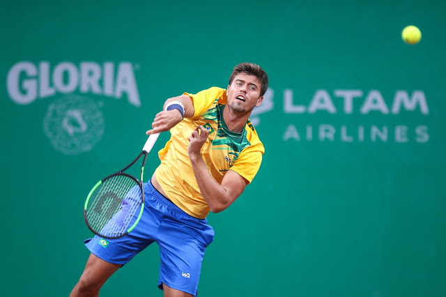 João Menezes vence no quali e está próximo da chave principal do US Open (Divulgação/Rede do Esporte)