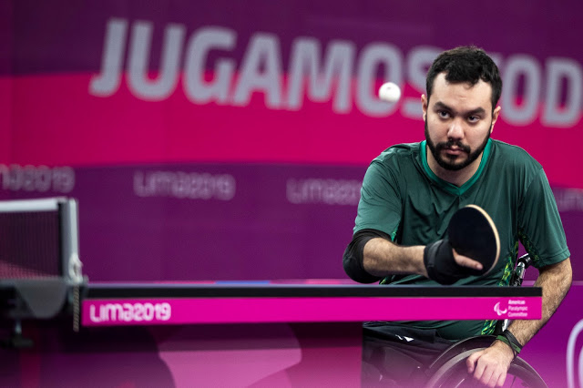 Guilherme Costa, classe tt2, venceu os dois primeiros jogos do Parapan (Guilherme Zapp/CPB)
