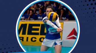 Georgia é a mais nova jogadora do Curitiba Vôlei (Divulgação/Curitiba Vôlei)