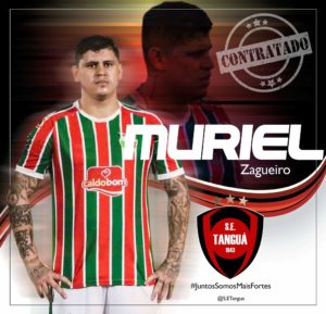 Leléu, novo zagueiro do Tanguá (divulgação)