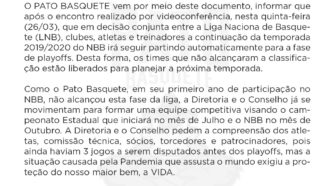 Gerson Movio, supervisor do Pato Futsal (divulgação)